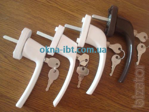 Child lock on the window, protection from opening Windows children, handle with lock on the window, Poland, Germany, Turkey 