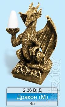 Dragon lamp - gift for relatives and friends. 