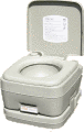 Portable toilets, toilets compact 