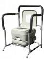Portable toilets, toilets compact 
