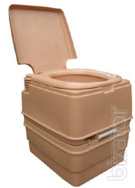 Portable toilets, toilets compact 