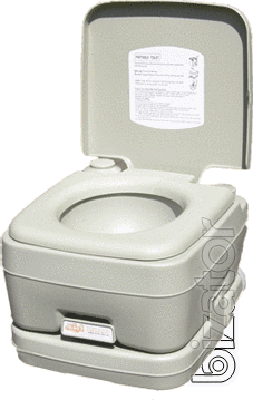 Portable toilets, toilets compact 
