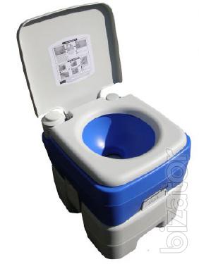 Portable toilets, toilets compact 