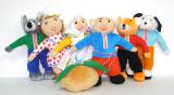 Souvenir Dolls in Ukrainian costumes. Production. 