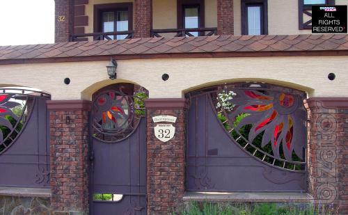 address plaque, a plaque on the house, DOMO