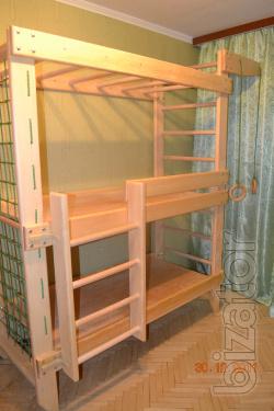 Bunk bed Sleep-sport on the basis of