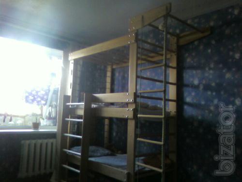 Bunk bed Sleep-sport on the basis of
