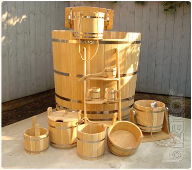 Wooden mugs (oak) 0.5 L. 