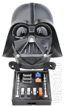Helmet of Darth Vader with modulation of voice 