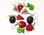 Jewellery handmade from polymer clay