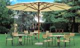 Wooden umbrella "DE LUXE"