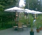 Wooden umbrella "DE LUXE" 