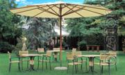 Wooden umbrella "DE LUXE" 