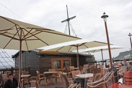 Wooden umbrella "PRAGUE" 