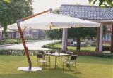 Wooden cantilever umbrella "XL" 