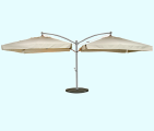 Cantilever umbrella "Double XL" 