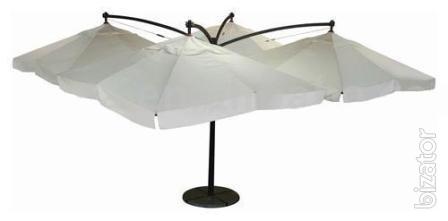 Cantilever umbrella "Quadro XL" 