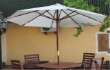 Wooden umbrella "Solo"