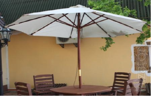 Wooden umbrella "Solo" 