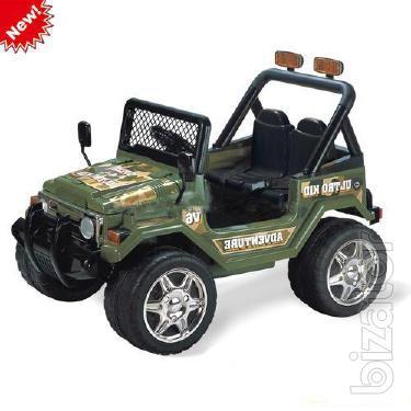 The electric car Jeep with remote control 