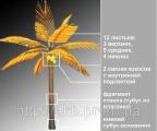 Lighted palm tree, led palm tree light, palm tree light, palm tree, electric Palma, electric palm tree 260 cm, 2 colors
