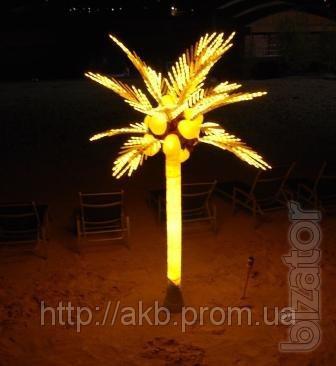 Lighted palm tree, led palm tree light, palm tree light, palm tree, electric Palma, electric palm tree 260 cm, 2 colors 