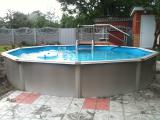 Inflatable frame pools. Sales, installation, service. 