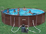 Inflatable frame pools. Sales, installation, service. 