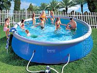 Inflatable frame pools. Sales, installation, service. 