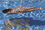 Application for pools with 3D effect 