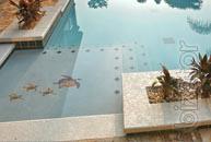 Application for pools with 3D effect 