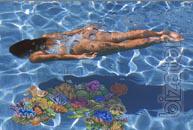 Application for pools with 3D effect 