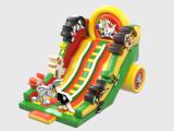 Inflatable rides. Trampolines. The slides. Trampoline systems.50% discount 