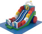 Inflatable rides. Trampolines. The slides. Trampoline systems.50% discount