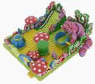 Inflatable bouncer. Sports trampolines. Inflatable obstacle course.50% discount 