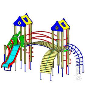 Children's playgrounds. Playing facilities. 