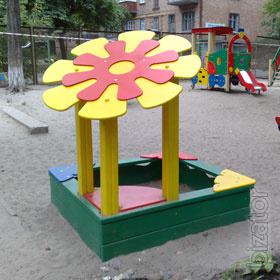 Children's playgrounds. Playing facilities. 