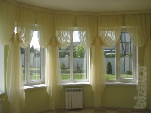 Design and tailoring of curtains made to order 