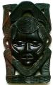 Interior African mask from valuable breeds of a tree. Husband.