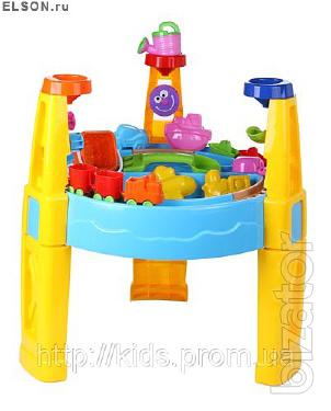 Table-sandbox round (for water and sand+toys) M1869 Bambi 