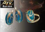 Silver Ukraine bila Tserkva. Jewelry factory "Amelin" 