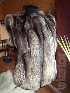 Fur vests. Kiev 
