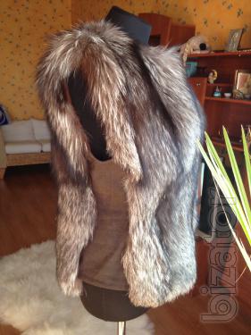 Fur vests. Kiev 