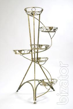 Wrought iron flower stands the Tower 