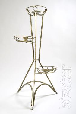 Wrought iron flower stands the Tower 