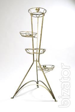 Wrought iron flower stands the Tower 
