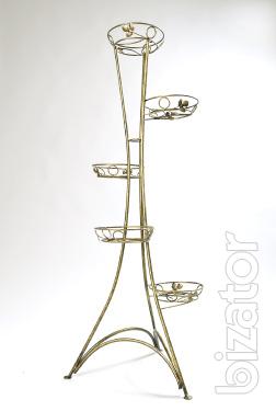 Wrought iron flower stands the Tower 