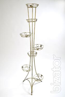 Wrought iron flower stands the Tower 