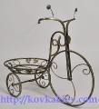 Wrought iron stand for flowers Bikes. 