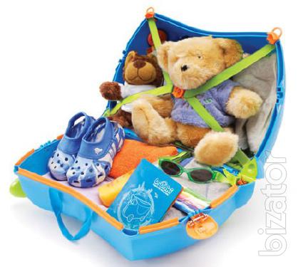 Baby Trunki suitcases. The suitcase (s) in the original Trunki England 